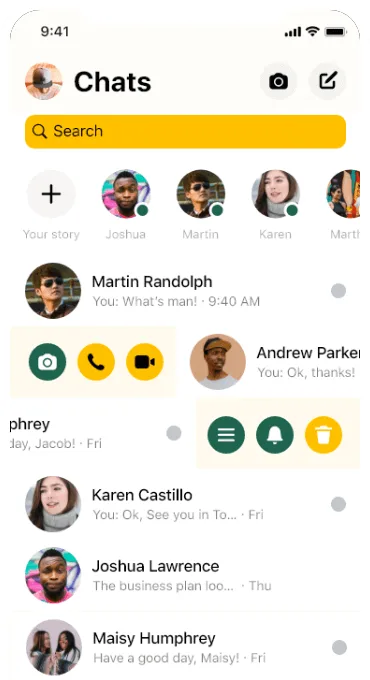 Have a look at what’s inside the app. - 赛报捷